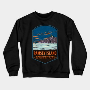 Ramsey Island Pembrokeshire Coast National Park Crewneck Sweatshirt